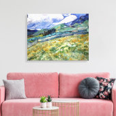 Vincent van Gogh Landscape uit Saint-Remy Canvas Afdruk (Insitu (Woonkamer))