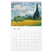 Vincent van Gogh Landscapes Calendar Kalender (Mar 2027)