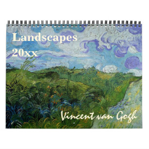 Vincent van Gogh Landscapes  Fine Art Kalender