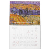 Vincent van Gogh Landscapes  Fine Art Kalender (Jan 2026)