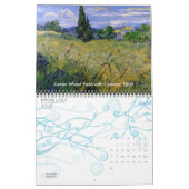 Vincent van Gogh Landscapes  Fine Art Kalender (Feb 2027)