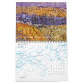 Vincent van Gogh Landscapes  Fine Art Kalender (Jan 2026)