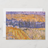 Vincent van Gogh - Landschap bij Auvers in de rege (Voorkant)