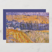 Vincent van Gogh - Landschap bij Auvers in de rege (Voorkant / Achterkant)