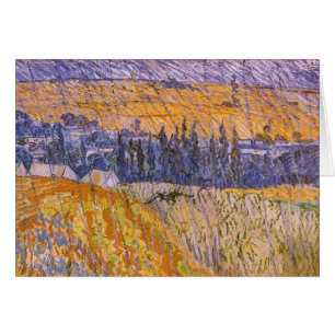 Vincent van Gogh - Landschap bij Auvers in de rege