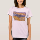 Vincent van Gogh - Landschap bij Auvers in de rege T-shirt (Voorkant)