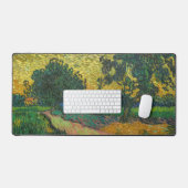 Vincent van Gogh - Landschap bij schemering Bureaumat (Keyboard & Muis)