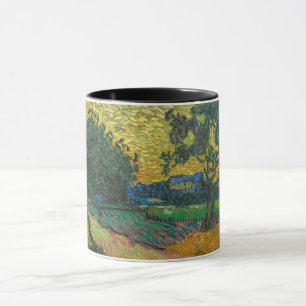 Vincent van Gogh - Landschap bij schemering Mok
