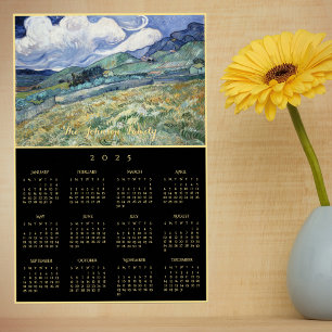 Vincent van Gogh Landschap Frankrijk 2025 Kalender Poster