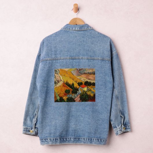 Vincent van Gogh - Landschap, Huis en ploegenman Denim Jacket (Hangar)