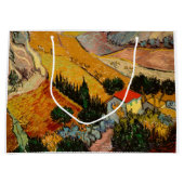 Vincent van Gogh - Landschap, Huis en ploegenman Groot Cadeauzakje (Voorkant)