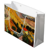 Vincent van Gogh - Landschap, Huis en ploegenman Groot Cadeauzakje (Voorkant Gekanteld)