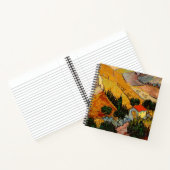 Vincent van Gogh - Landschap, Huis en ploegenman Notitieboek (Binnen)