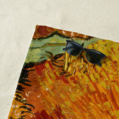 Vincent van Gogh - Landschap, Huis en ploegenman Strandlaken (In situ)