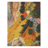 Vincent van Gogh - Landschap, Huis en ploegenman Tafelkleed (Voorkant)