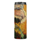 Vincent van Gogh - Landschap, Huis en ploegenman Thermosbeker (Achterkant)