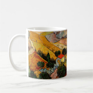 Vincent van Gogh - Landschap, huis en ploeger Koffiemok