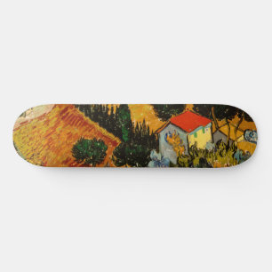 Vincent van Gogh - Landschap, huis en ploeger Persoonlijk Skateboard