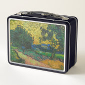 Vincent van Gogh - Landschap in Twilight (Achterkant)