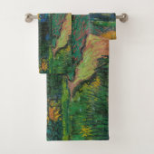Vincent van Gogh - Landschap in Twilight Bad Handdoek (Insitu)