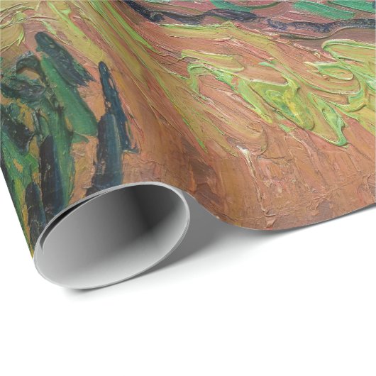 Vincent van Gogh - Landschap in Twilight Cadeaupapier (Rol Hoek)