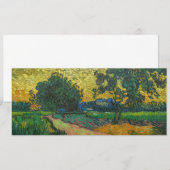 Vincent van Gogh - Landschap in Twilight Kaart (Voorkant / Achterkant)