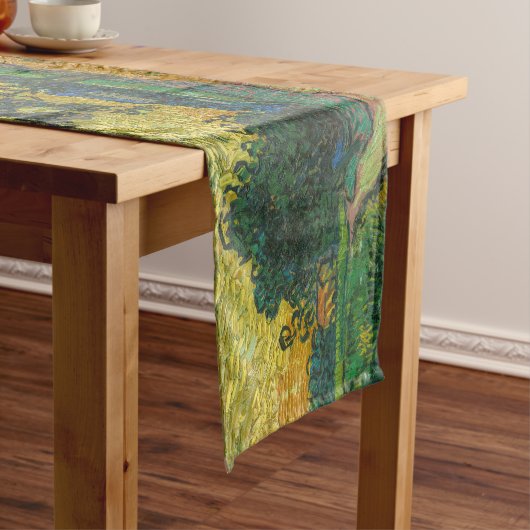 Vincent van Gogh - Landschap in Twilight Korte Tafelloper (Voorbeeld)