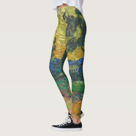 Vincent van Gogh - Landschap in Twilight Leggings