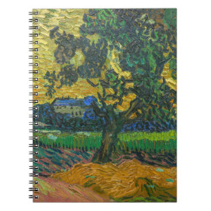 Vincent van Gogh - Landschap in Twilight Notitieboek