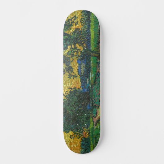 Vincent van Gogh - Landschap in Twilight Persoonlijk Skateboard (Voorkant)