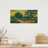 Vincent van Gogh - Landschap in Twilight Poster (Keuken)