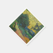 Vincent van Gogh - Landschap in Twilight Servet (Hoek)