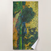 Vincent van Gogh - Landschap in Twilight Strandlaken (Voorkant)