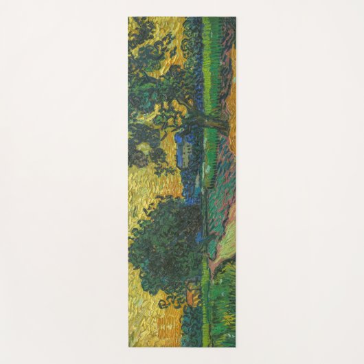 Vincent van Gogh - Landschap in Twilight Yogamat (Voorkant)