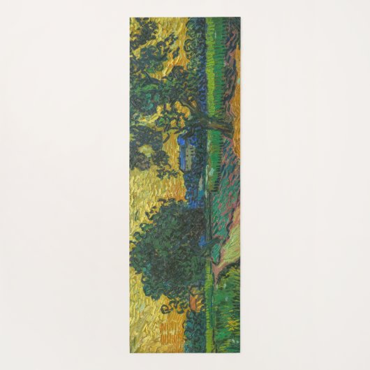 Vincent van Gogh - Landschap in Twilight Yogamat (Achterkant)