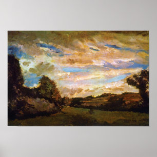 Vincent Van Gogh - Landschap met Dunes Fine Art Poster