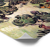 Vincent van Gogh - Landschap met een paar fijne ku Poster (Hoek)