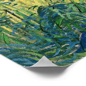 Vincent van Gogh | Landschap met Groene Korn, 1889 Poster (Hoek)