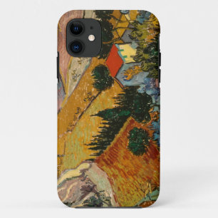 Vincent van Gogh Landschap met House & Plowman iPhone 11 Hoesje