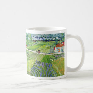 Vincent van Gogh - Landschap met Koets & Trein Koffiemok