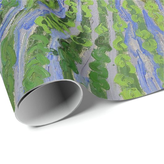 Vincent van Gogh - Landschap met vervoer en trein Cadeaupapier (Rol Hoek)