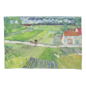 Vincent van Gogh - Landschap met vervoer en trein Kussensloop (Voorkant)