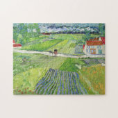 Vincent van Gogh - Landschap met vervoer en trein Legpuzzel (Horizontaal)