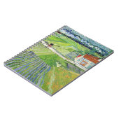 Vincent van Gogh - Landschap met vervoer en trein Notitieboek (Linkerzijde)