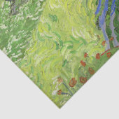 Vincent van Gogh - Landschap met vervoer en trein Tissuepapier (Detail)