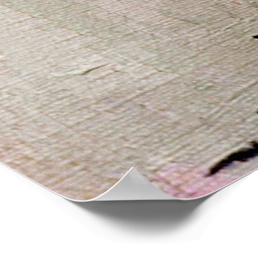 Vincent van Gogh - Landschap Poster (Hoek)