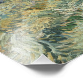 Vincent van Gogh, Landschap uit Saint-Remy Foto Afdruk (Hoek)