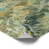 Vincent van Gogh, Landschap uit Saint-Remy Poster (Hoek)