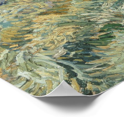 Vincent van Gogh, Landschap uit Saint-Remy Poster (Hoek)