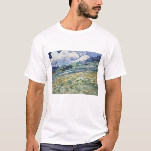 Vincent van Gogh, Landschap uit Saint-Remy T-shirt (Voorkant)